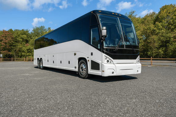 Hampton Coach Bus Service 56 Passenger Charter Bus