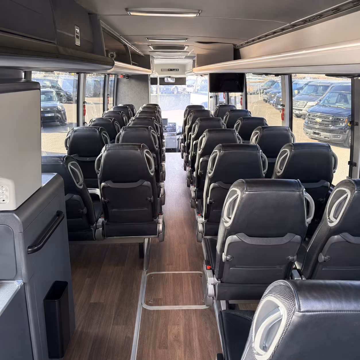 bus rentals for veterans affairs military family events in hampton