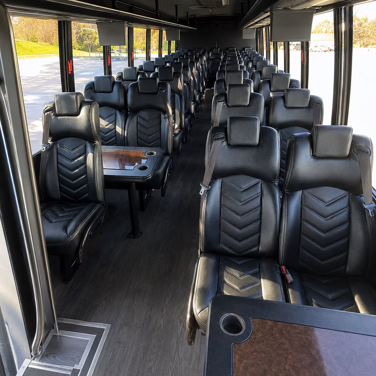 can i book a one way a round trip or a multi day package for a bus rental in hampton