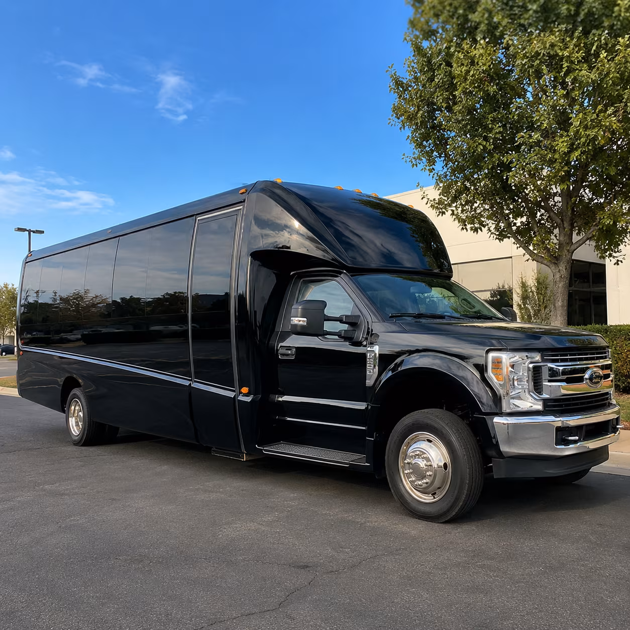 charter buses for large hampton high school prom groups