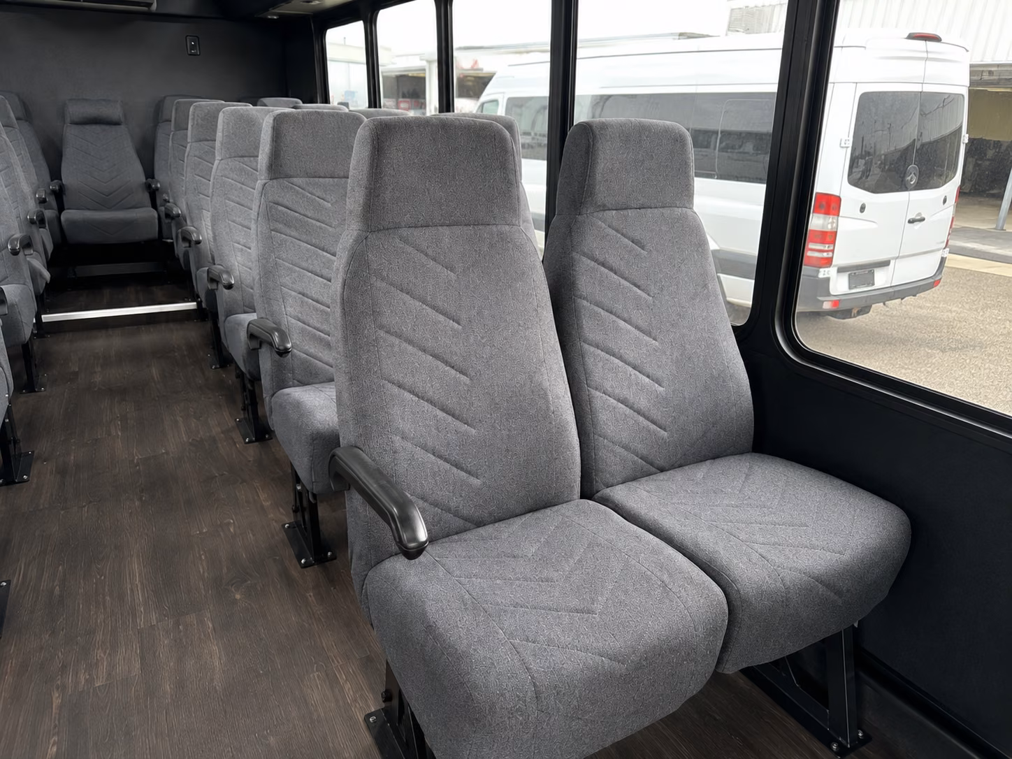hampton 20 passenger minibus inside