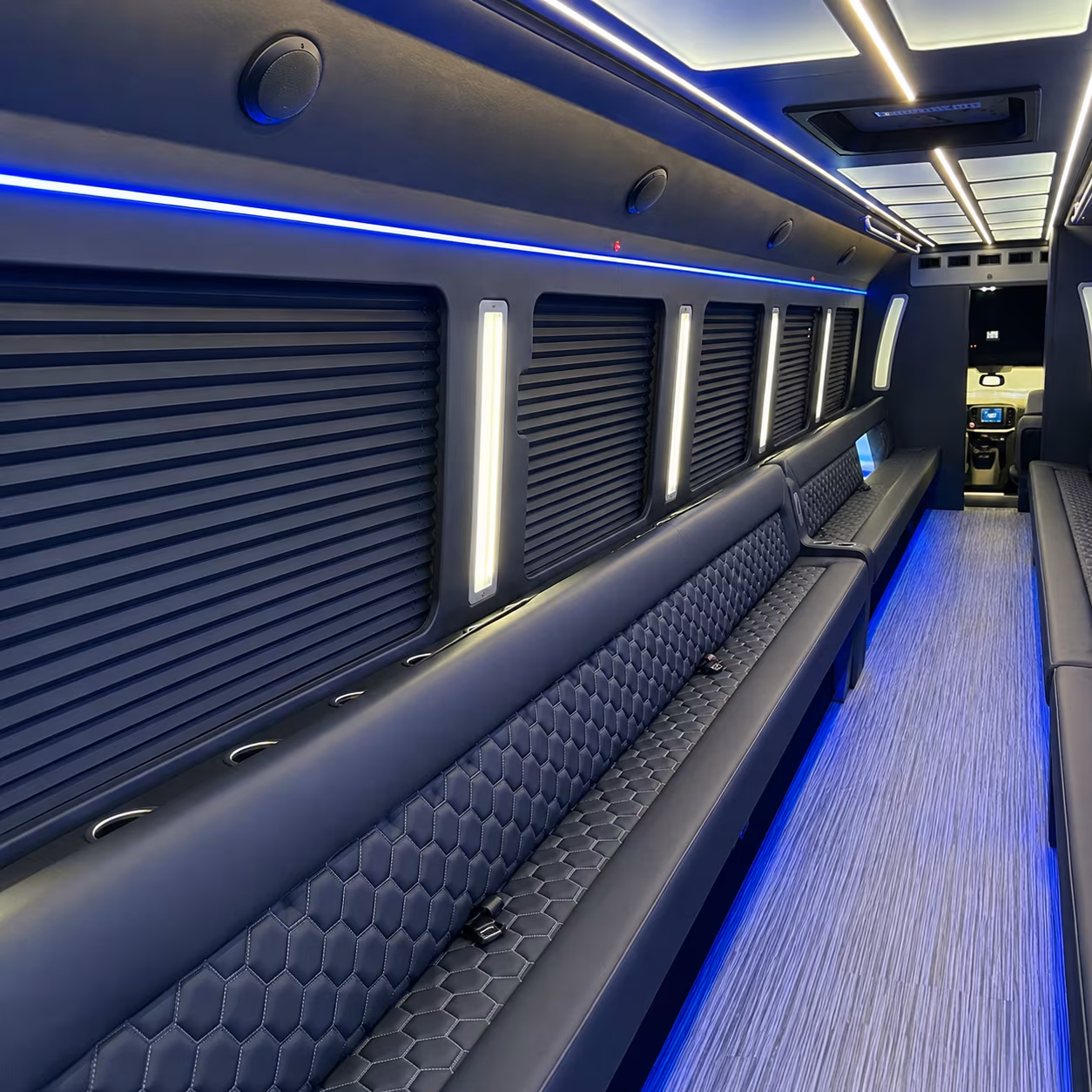 hampton concert party bus rental