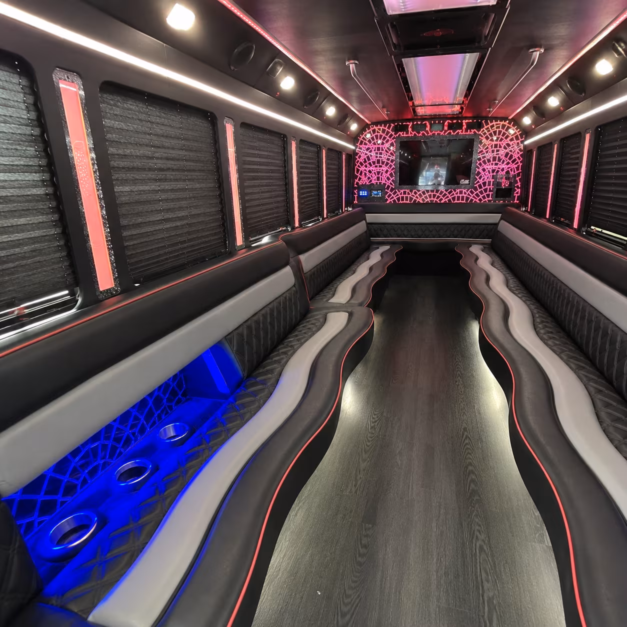 hampton new years eve party bus rental