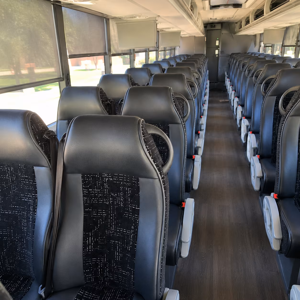 hampton religious group transportation onboard seating