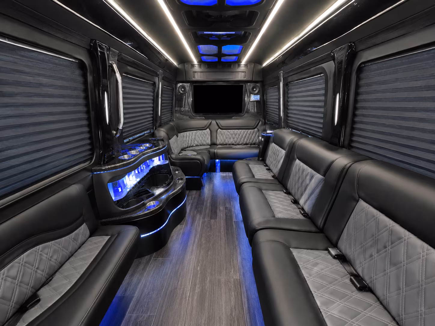hampton sprinter limousine interior