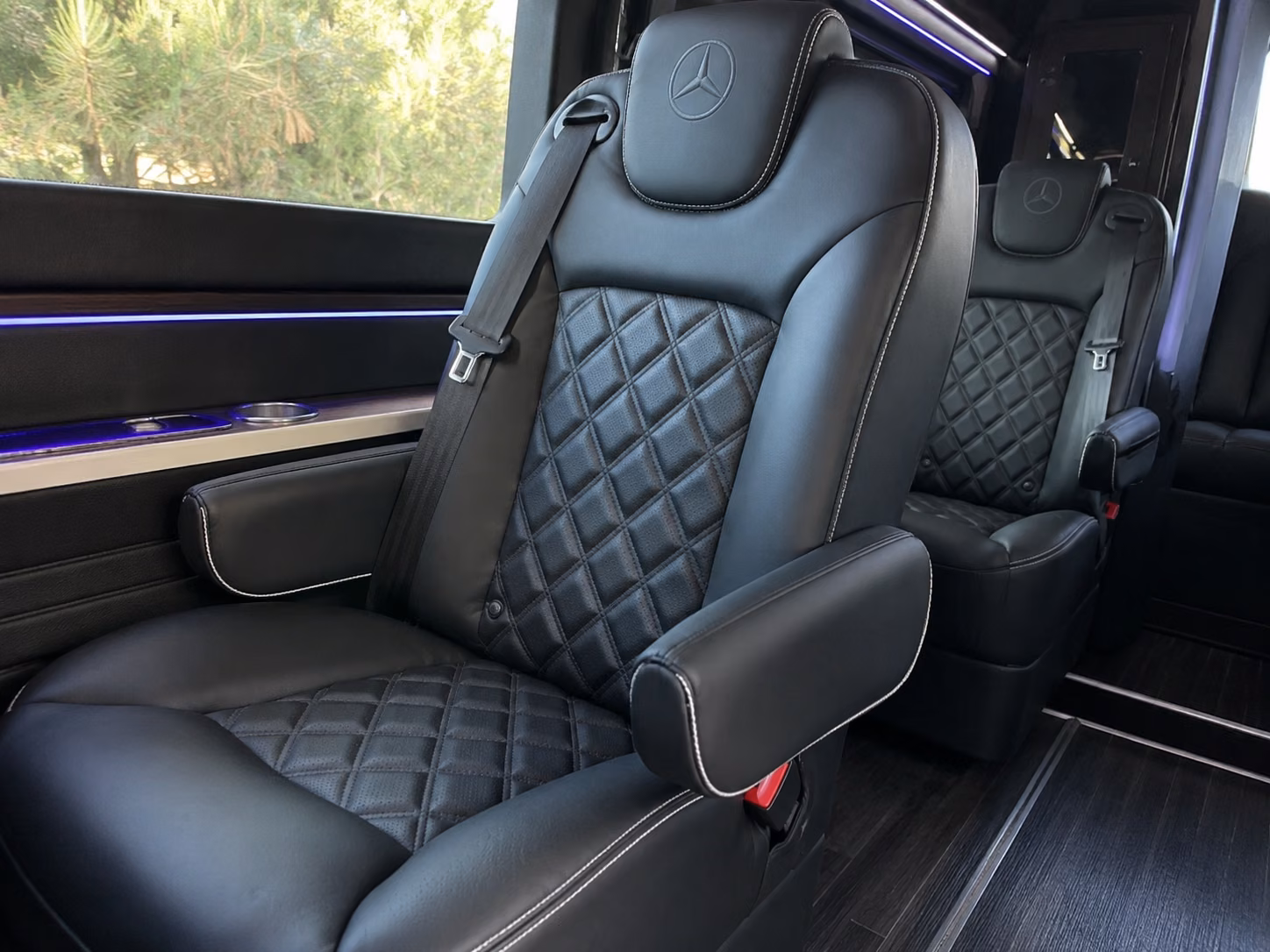 hampton sprinter van with driver interior
