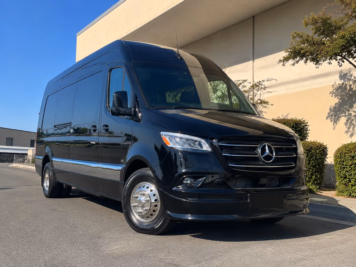 hampton sprinter van with driver