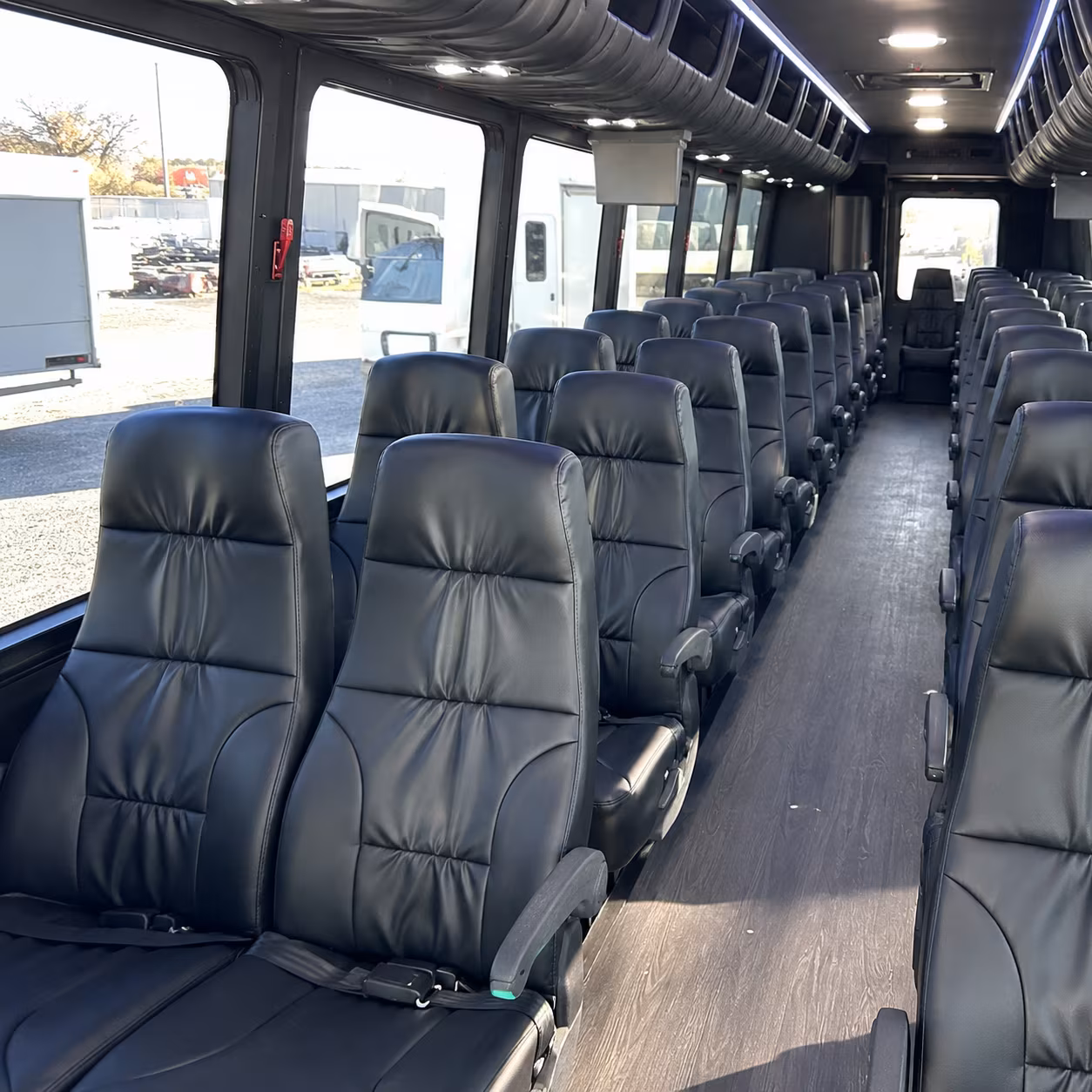 rehearsal dinner and multi day wedding weekend bus rentals in hampton