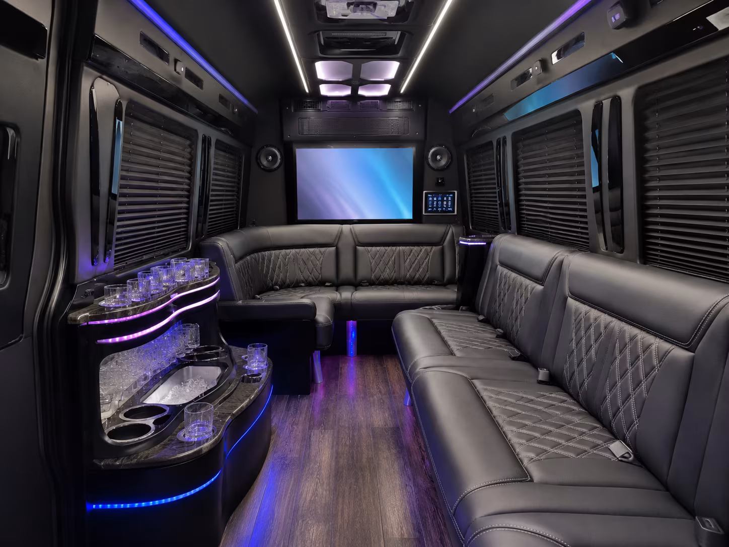 sprinter van rentals for hampton prom night transportation